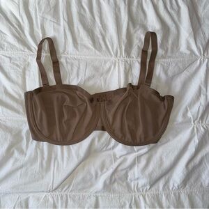 Cuup Mesh Balconette Bra - Nude